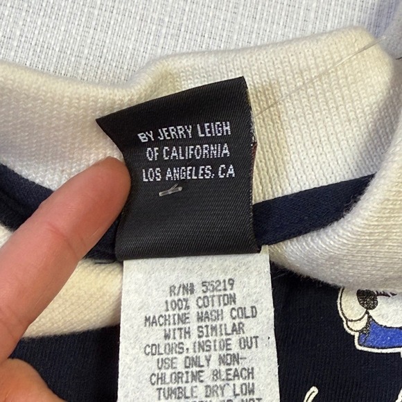 Vintage Disney Mickey Donald Goofy‎ Dress Jerry Leigh USA Made 80s 90s Large - Picture 3 of 9